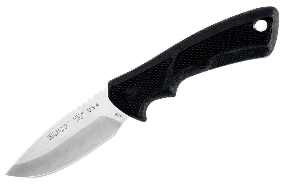 НОЖ BUCK BUCKLITE MAX II SMALL BLACK RUBBER HDL