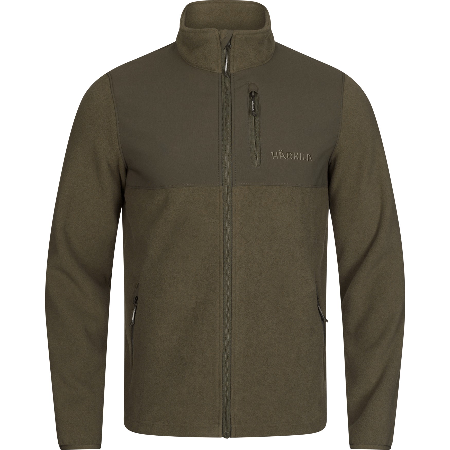 HÄRKILA FJELL FLEECE JACKET LIGHT WILLOW GREEN