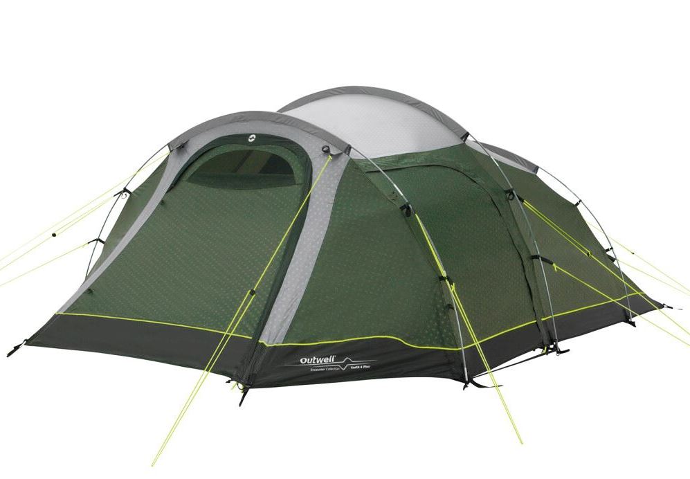 OUTWELL EARTH 4 PLUS TENT GREEN