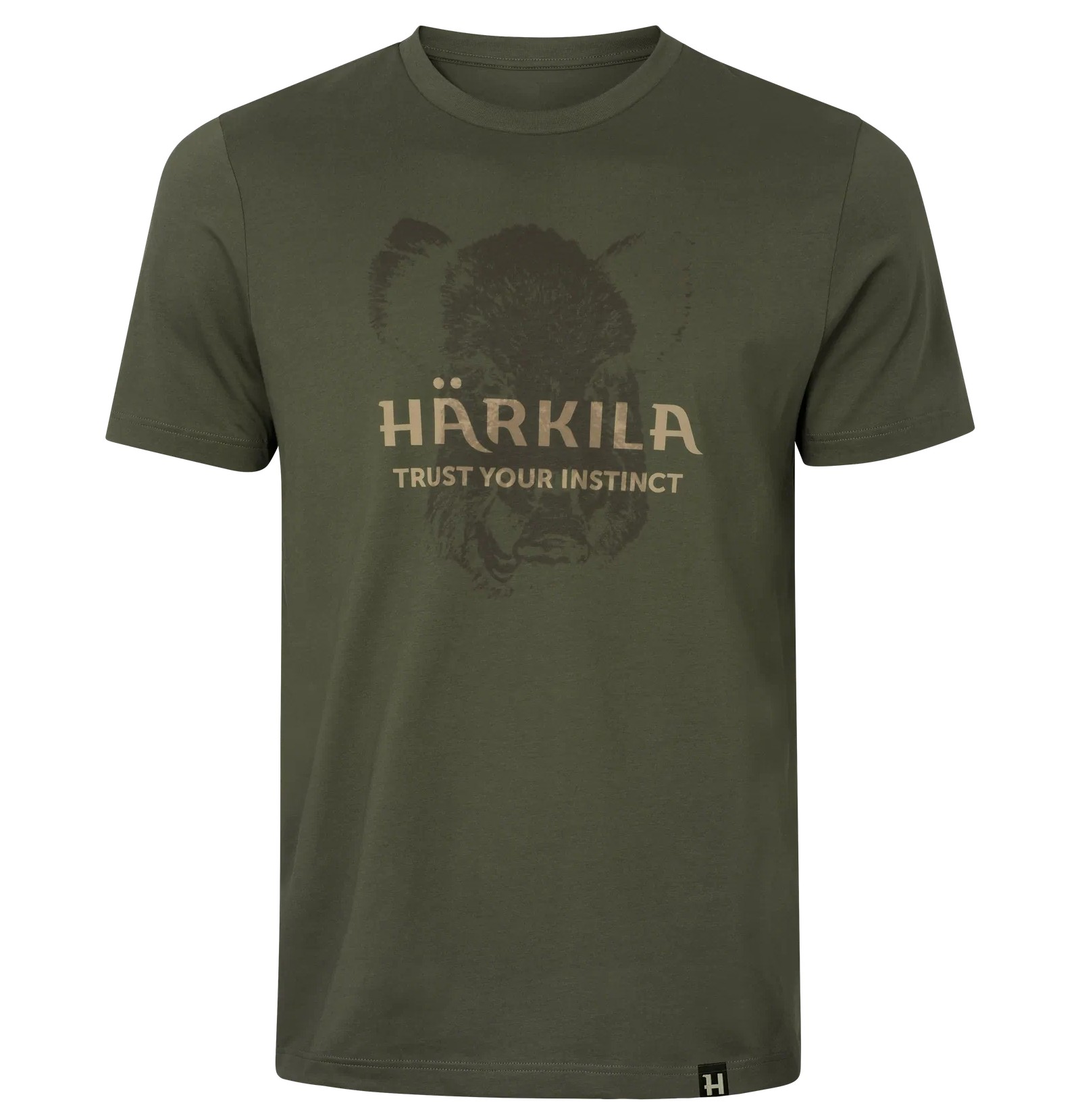 HÄRKILA WILDBOAR LOGO T-SHIRT FOREST NIGHT