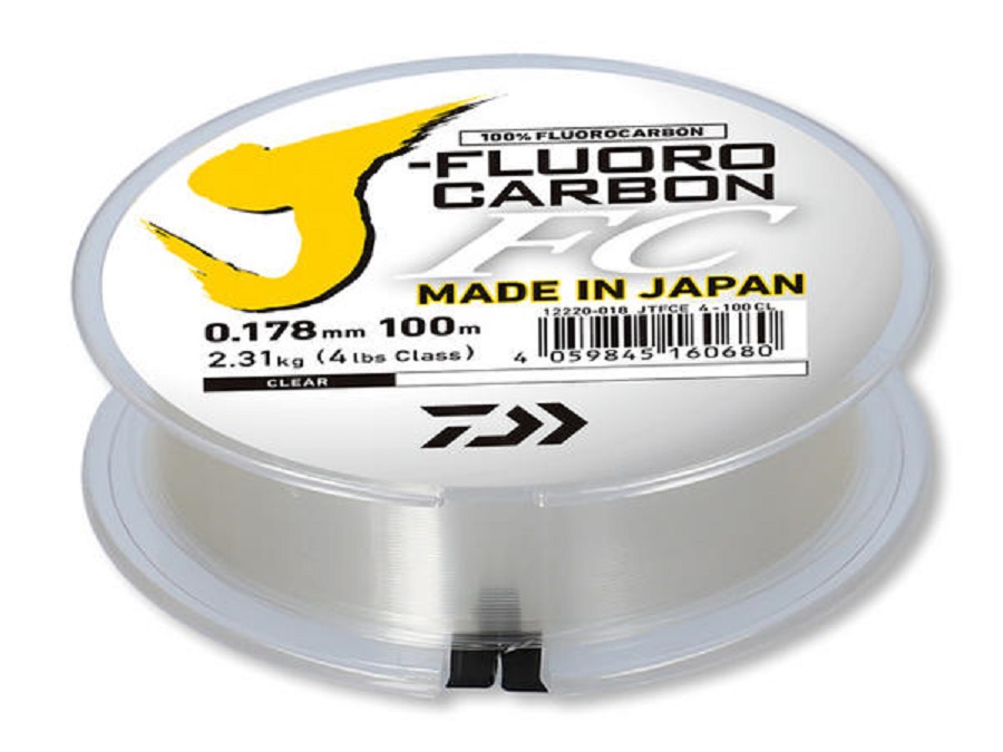 DAIWA J-FLUOROCARBON LEADER 100 M CLEAR