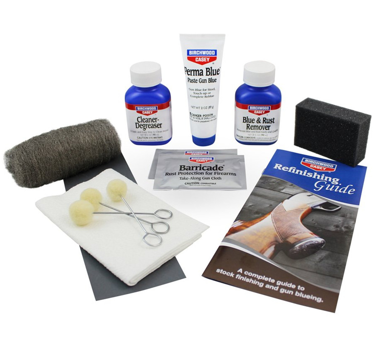 BIRCHWOOD CASEY PERMA BLUE GUN BLUE PASTE KIT