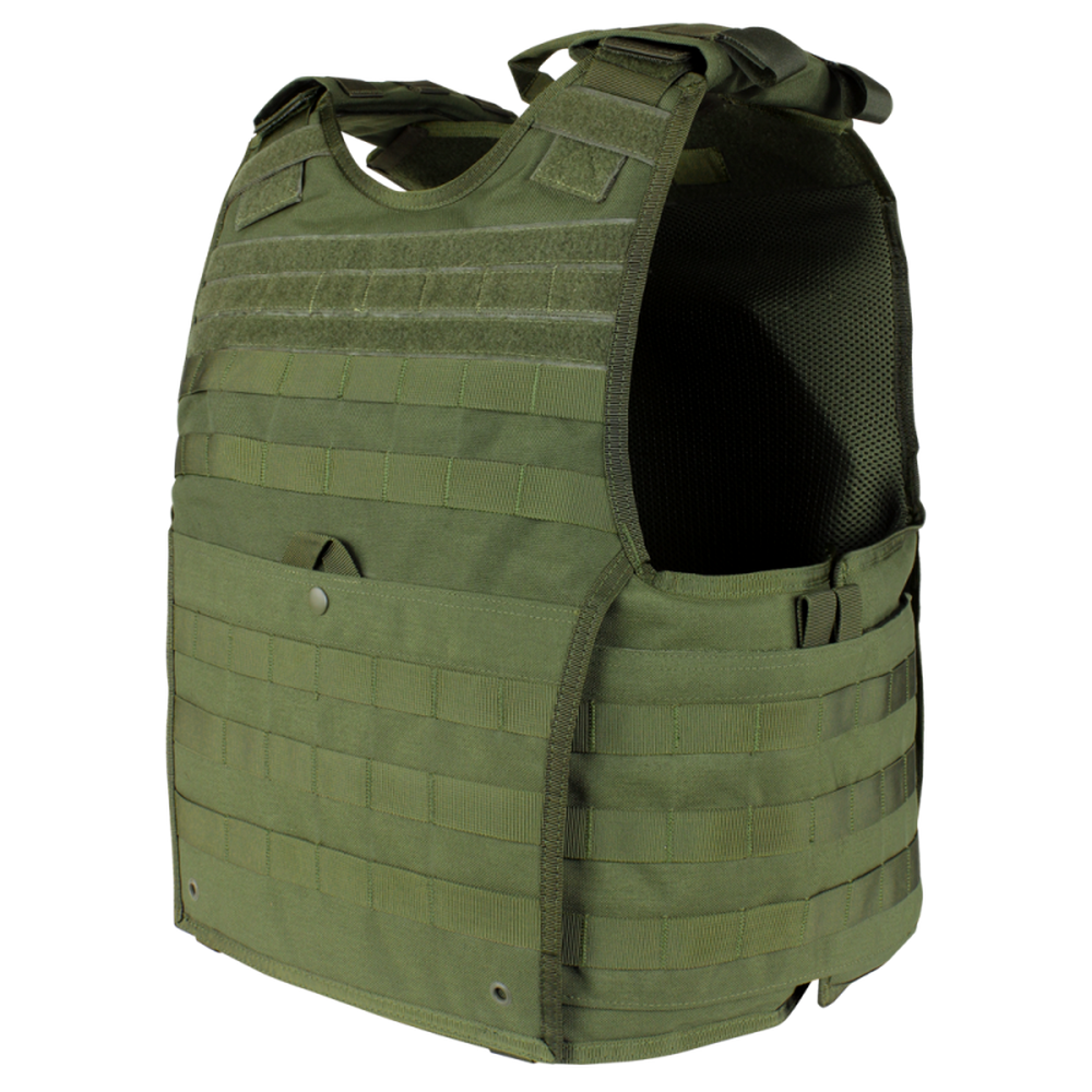 CONDOR DEFENDER PLATE CARRIER BLACK - Vests/harness/pockets