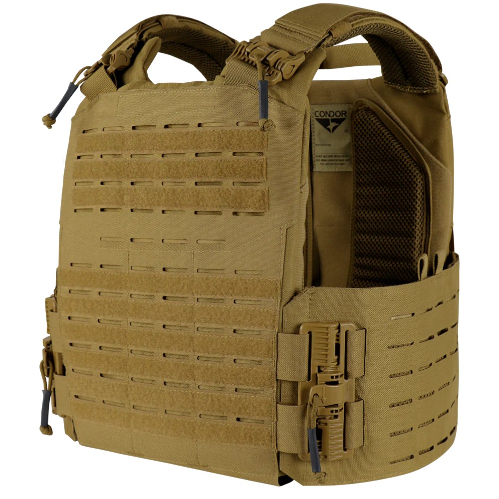 ТАКТИЧЕСКИЙ ЖИЛЕТ CONDOR VANQUISH RS PLATE CARRIER COYOTE BROWN S-M