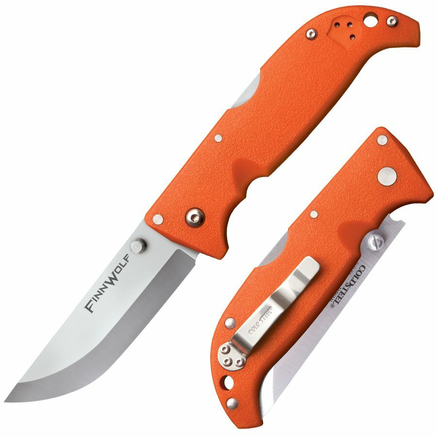COLD STEEL FINN WOLF FOLDING KNIFE BLAZE ORANGE