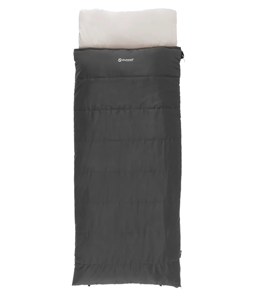 OUTWELL C-13+7/H+2+16 CONTOUR PRIME L SLEEPING BAG DARK GREY