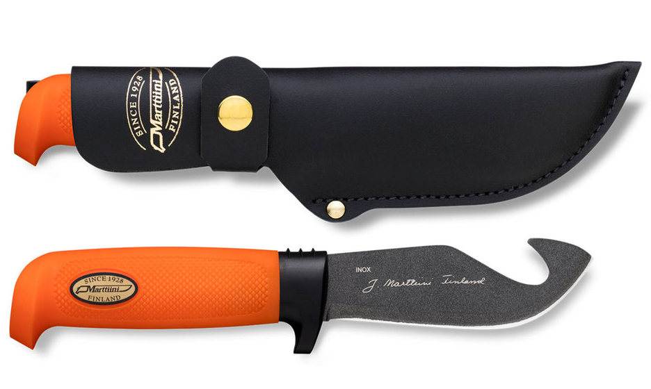 MARTTIINI MARTEF SKINNER & OPENER KNIFE ORANGE