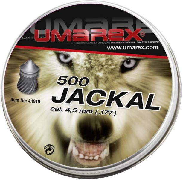 UMAREX JACKAL PELLETS 4,5 MM 0,53 G 500 PCS