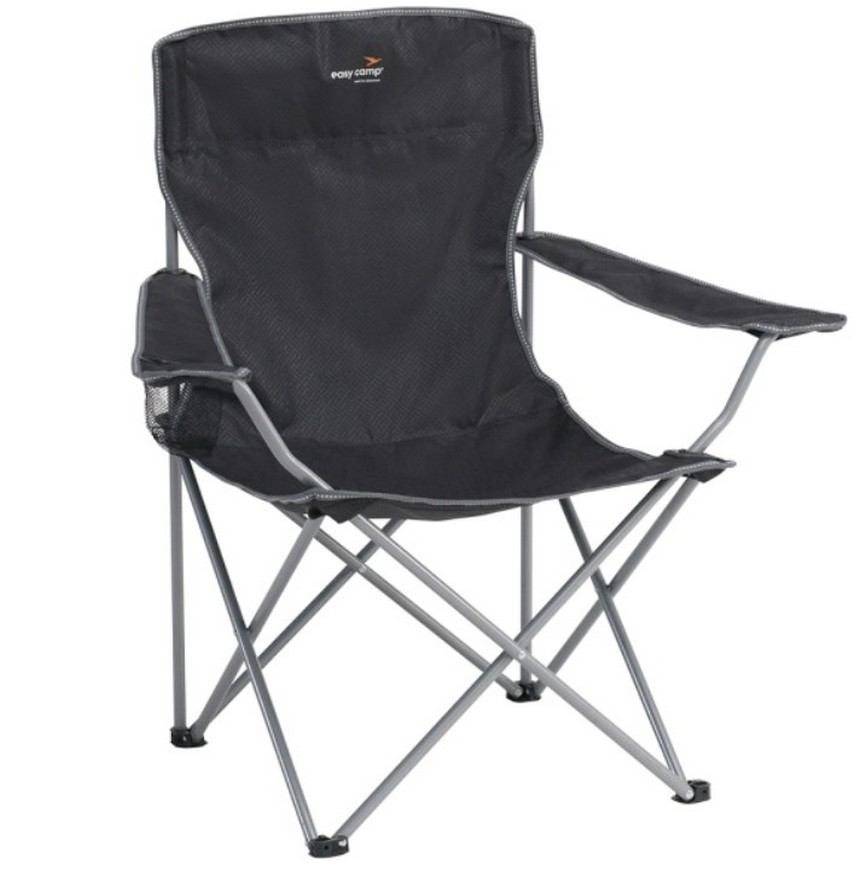 EASY CAMP SPRUCE ARM CHAIR INK BLACK