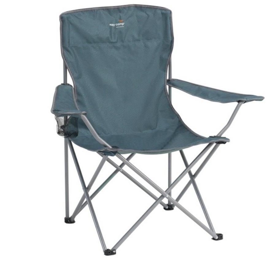 EASY CAMP SPRUCE ARM CHAIR FJORD BLUE
