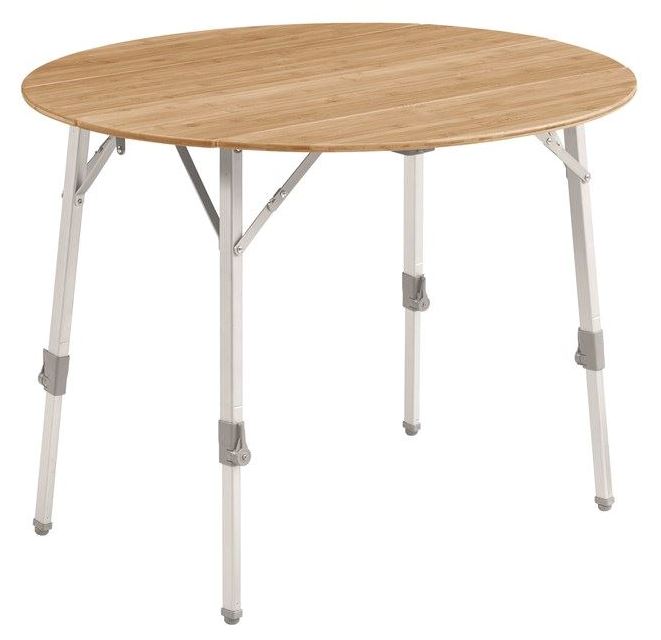 SALIEKAMAIS GALDS FOLDING TABLE OUTWELL CUSTER ROUND