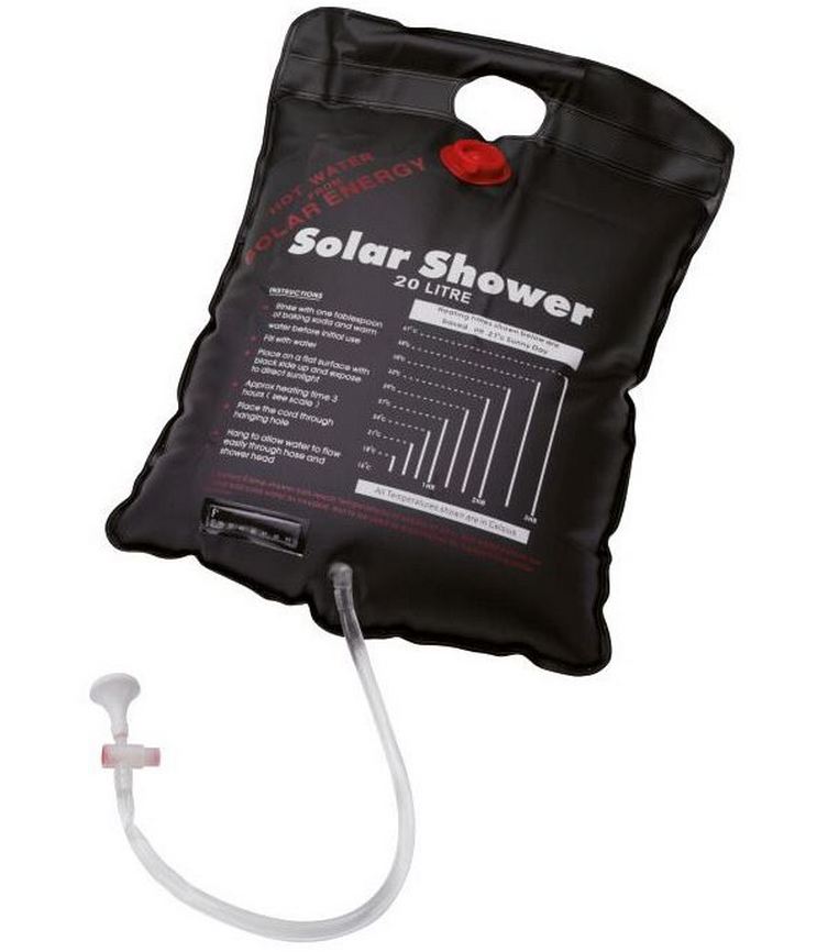 PĀRNĒSĀJAMA DUŠA EASY CAMP SOLAR SHOWER