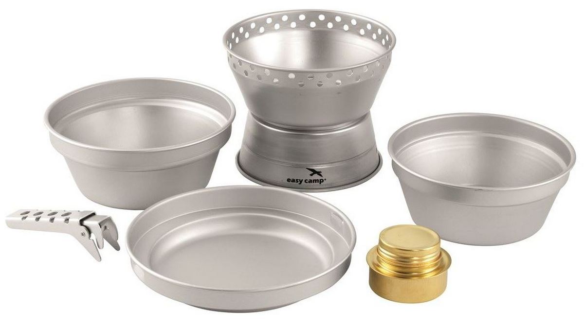 TŪRISMA TRAUKU KOMPLEKTS AR DEGLI EASY CAMP STORM COOKER