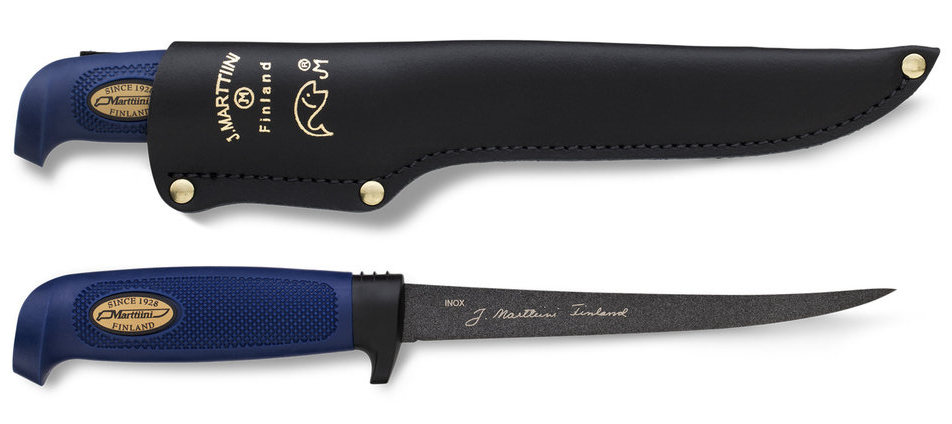 ФИЛЕЙНЫЙ НОЖ MARTTIINI MARTEF 15 LEATHER SHEATH