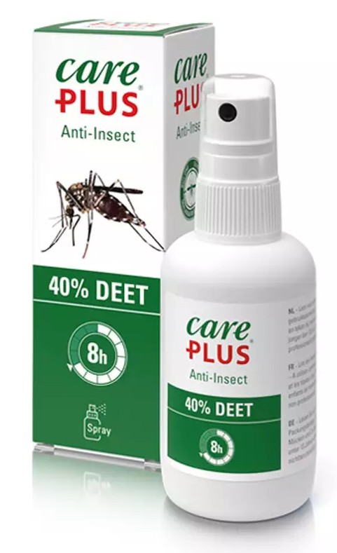 CARE PLUS DEET 40%, SPRAY MOSQUITO AND TICK REPELLENT 60 ML