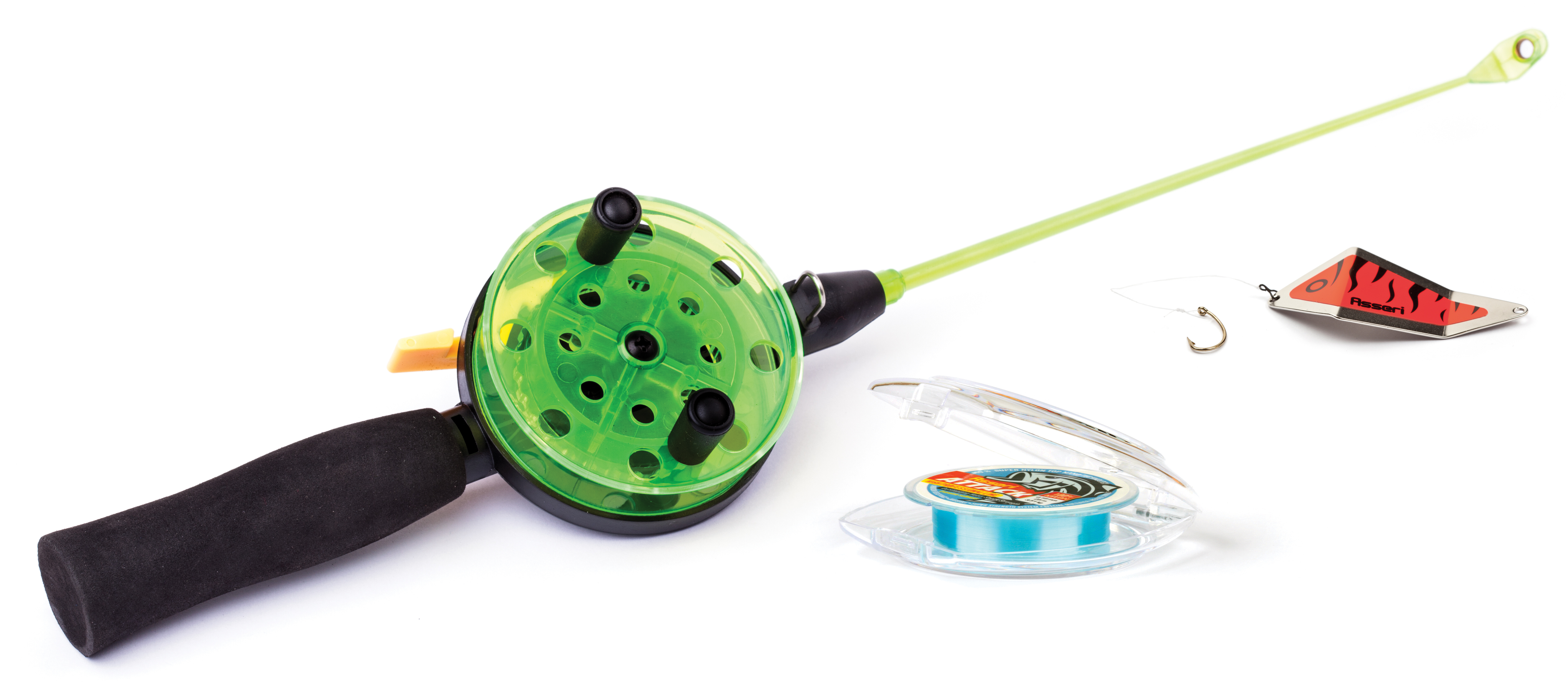 APRĪKOTA ZIEMAS MAKŠĶERE ASSERI RAUTU ICE ROD SET