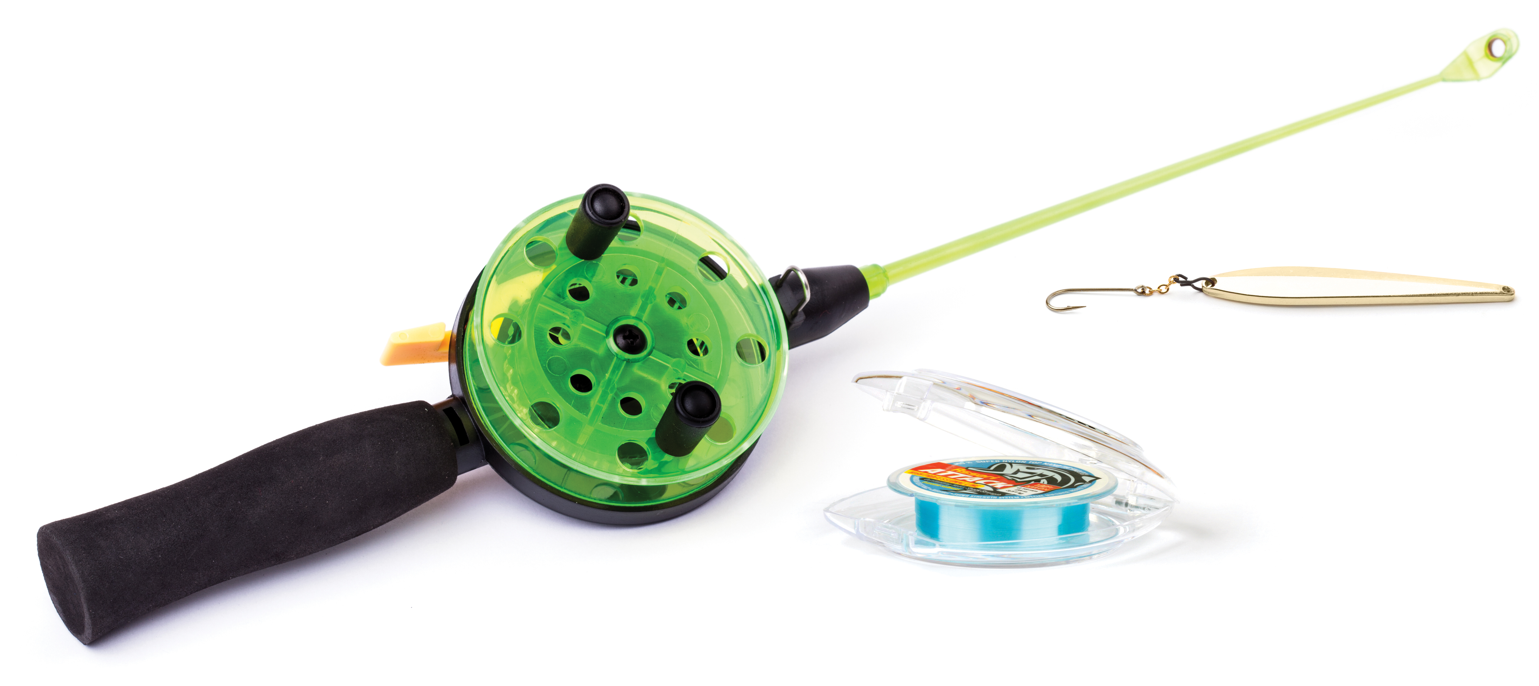 APRĪKOTA ZIEMAS MAKŠĶERE ASSERI ICE ROD SET WITH WINTER LURE