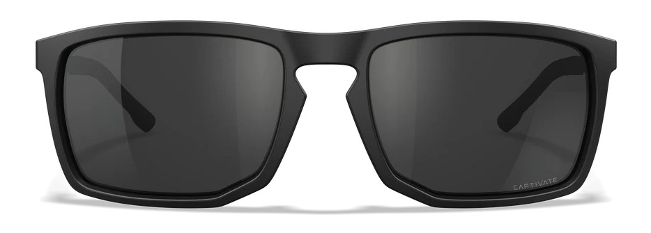 WILEY X AXE CAPTIVATE POL GREY MATTE BLACK FRAME GLASSES