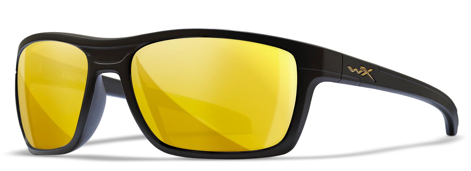 СОЛНЦЕЗАЩИТНЫЕ ОЧКИ WILEYX KINGPIN AMBER GOLD MIRROR MATTE BLACK FRAME