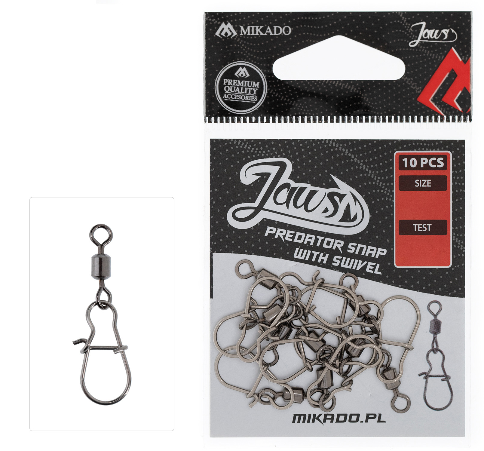 AIZDARES MIKADO JAWS PREDATOR 10 GAB.