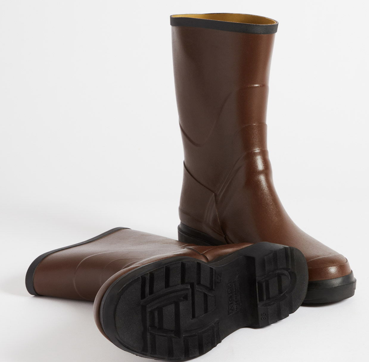 РЕЗИНОВЫЕ САПОГИ AIGLE BISON 2 MARRON