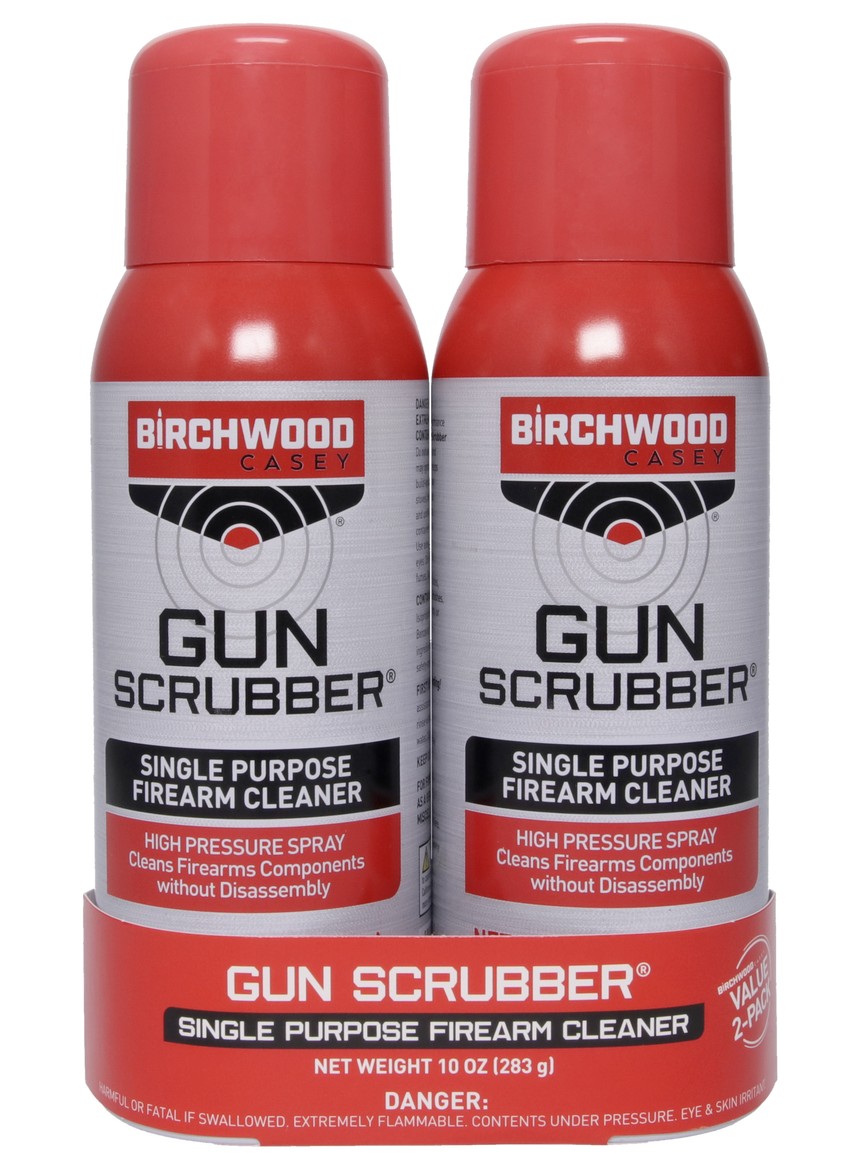 BIRCHWOOD CASEY GUN SCRUBBER COMBO 2-PACK CLEANER
