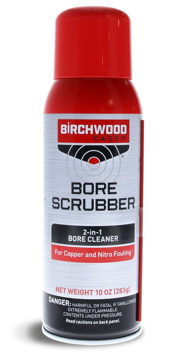 BIRCHWOOD CASEY BORE SCRUBBER 2-IN-1 BORE CLEANER 10 OZ