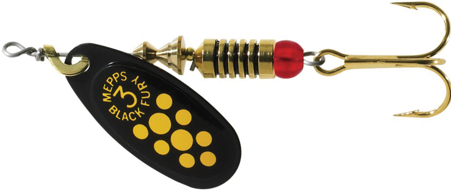 MEPPS BLACK FURY JAUNE SPINNER 6,5 G