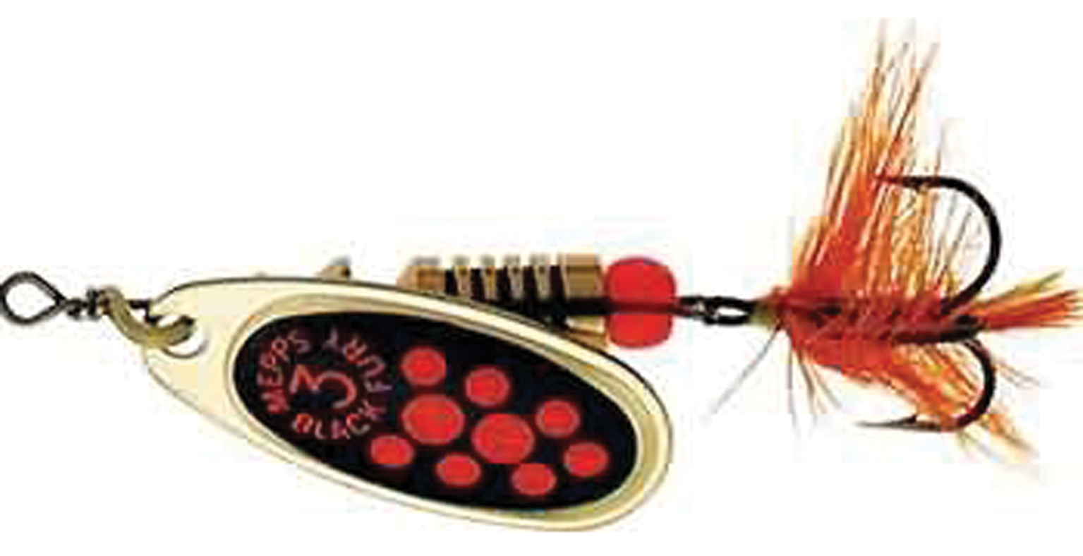 SPINNER MEPPS BLACK FURY MOUCHE 8 G