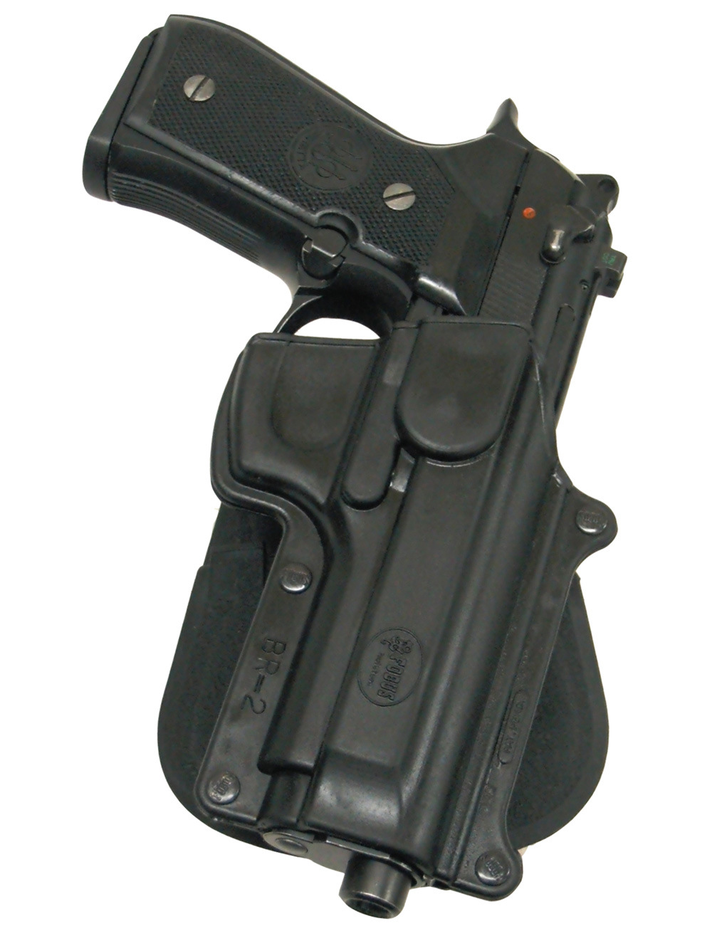 FOBUS BR-2 PADDLE HOLSTER FOR BERETTA 92F/96 WITHOUT RAILS