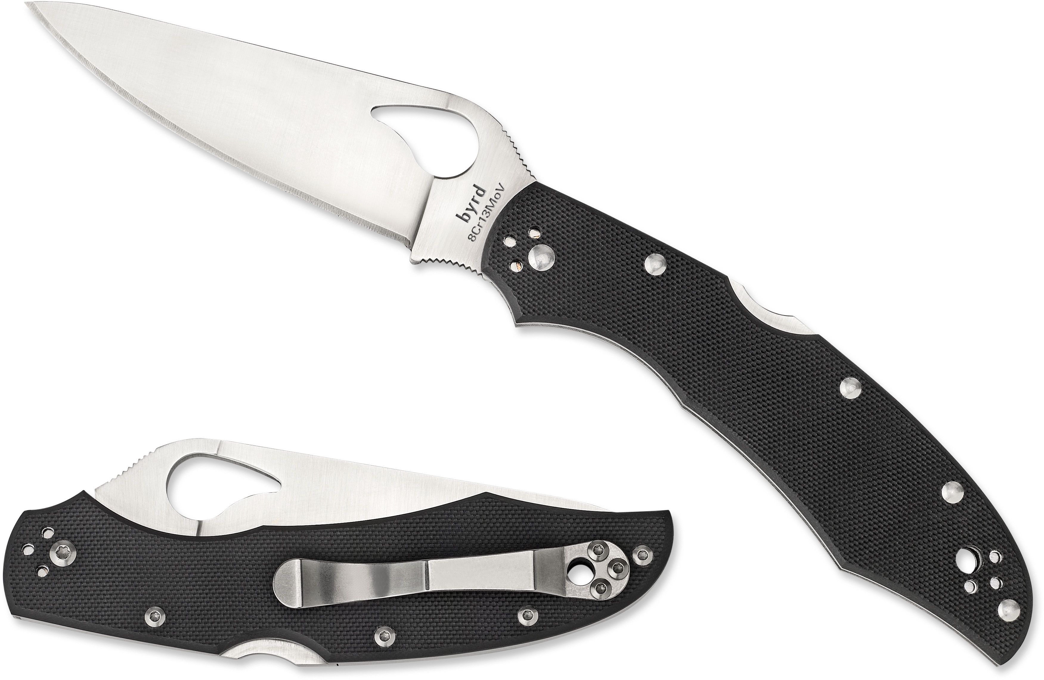 SALIEKAMAIS NAZIS SPYDERCO BYRD CARA CARA 2 KNIFE PE G-10