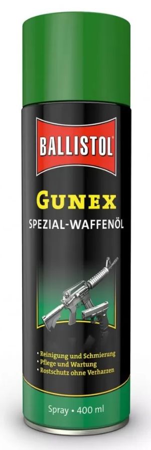 IEROČU EĻĻA GUNEX WEAPON OIL 400 ML SPARY