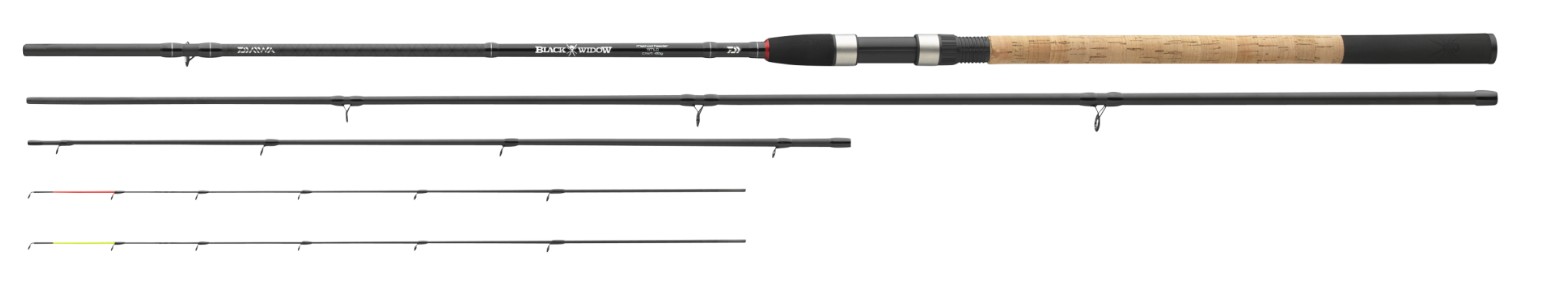 FEEDER DAIWA BLACK WIDOW 3,60 M 150 G