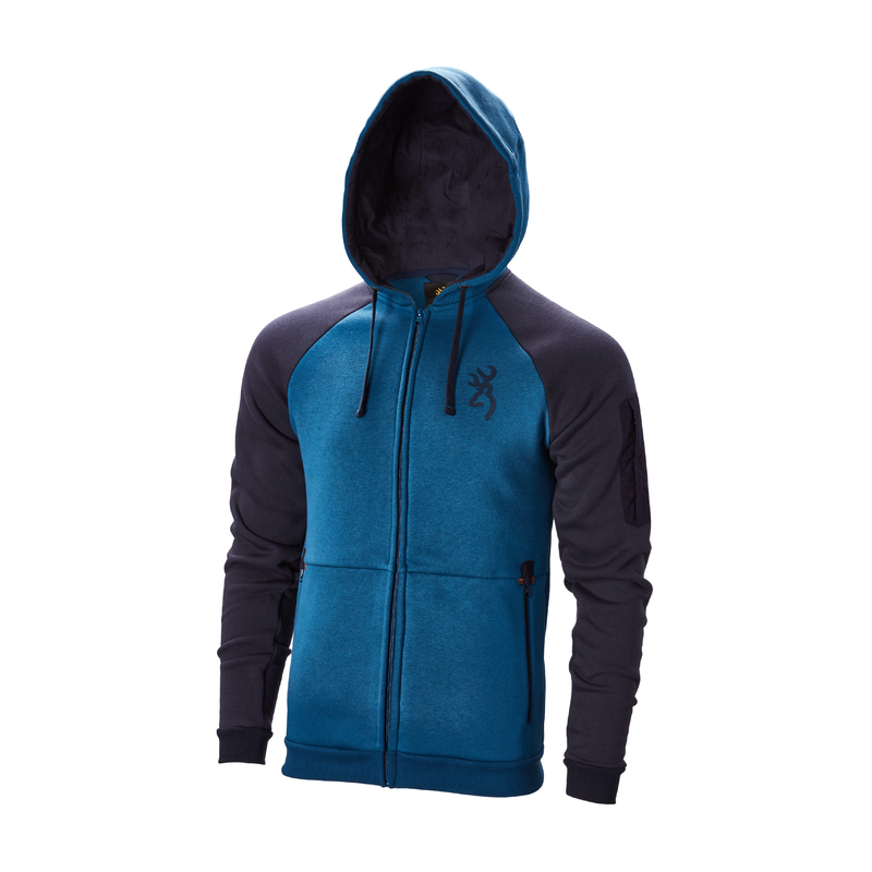 ХУДИ BROWNING ZIP SNAPSHOT BLUE