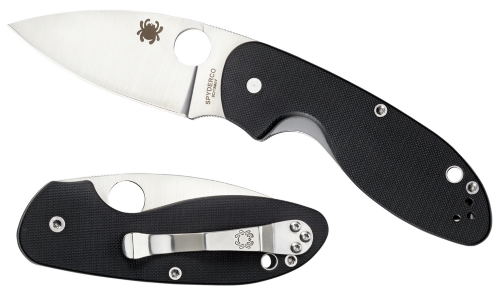 СКЛАДНОЙ НОЖ SPYDERCO EFFICIENT PLAINEDGE G-10