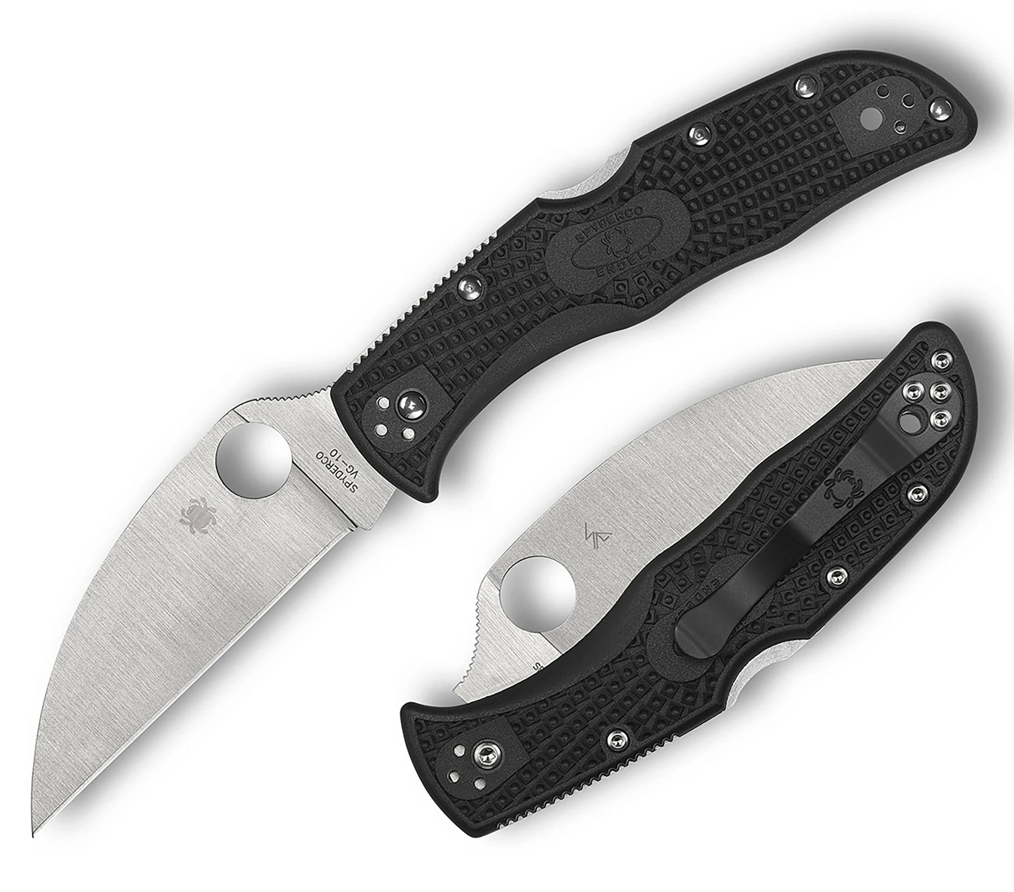 СКЛАДНОЙ НОЖ SPYDERCO ENDELA LIGHTWEIGHT WHARNCLIFFE PLAINEDGE BLACK