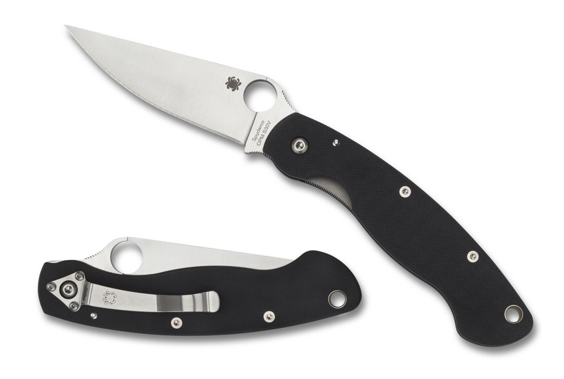 СКЛАДНОЙ НОЖ SPYDERCO MILITARY BLACK