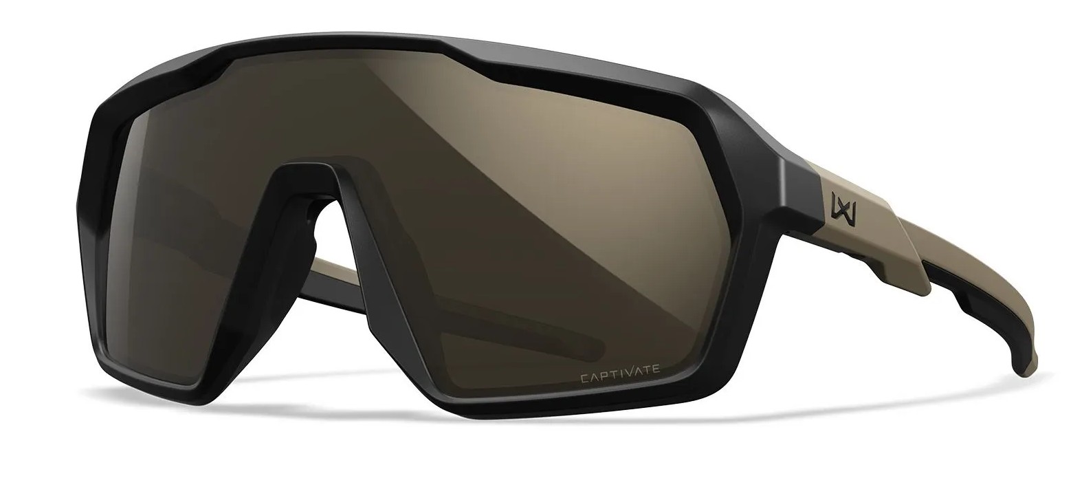 ОЧКИ WILEYX CITADEL CAPTIVATE TUNGSTEN MIRROR MATTE BLACK TAN FRAME