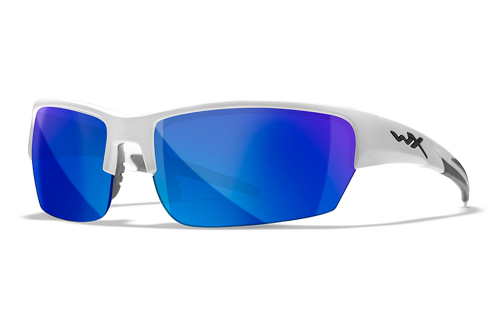 СОЛНЦЕЗАЩИТНЫЕ ОЧКИ WILEYX SAINT POLARIZED BLUE MIRROR GLOSS WHITE FRAME