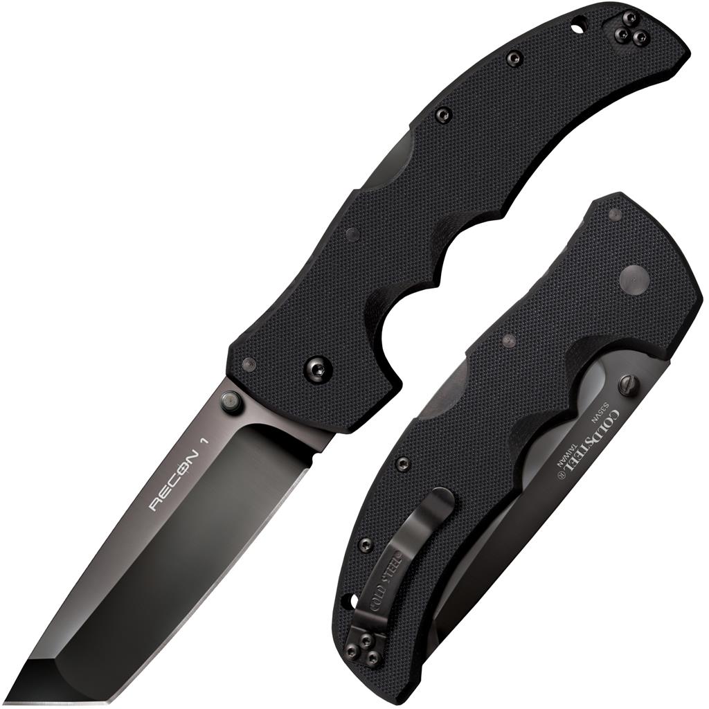 СКЛАДНОЙ НОЖ COLD STEEL RECON 1 TANTO POINT PLAIN EDGE