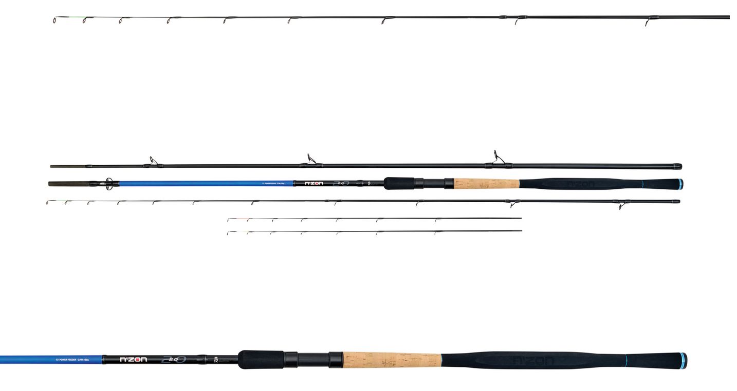FEEDER SPORT FISHING BLACK FEEDER RIG HARD 5 PCS