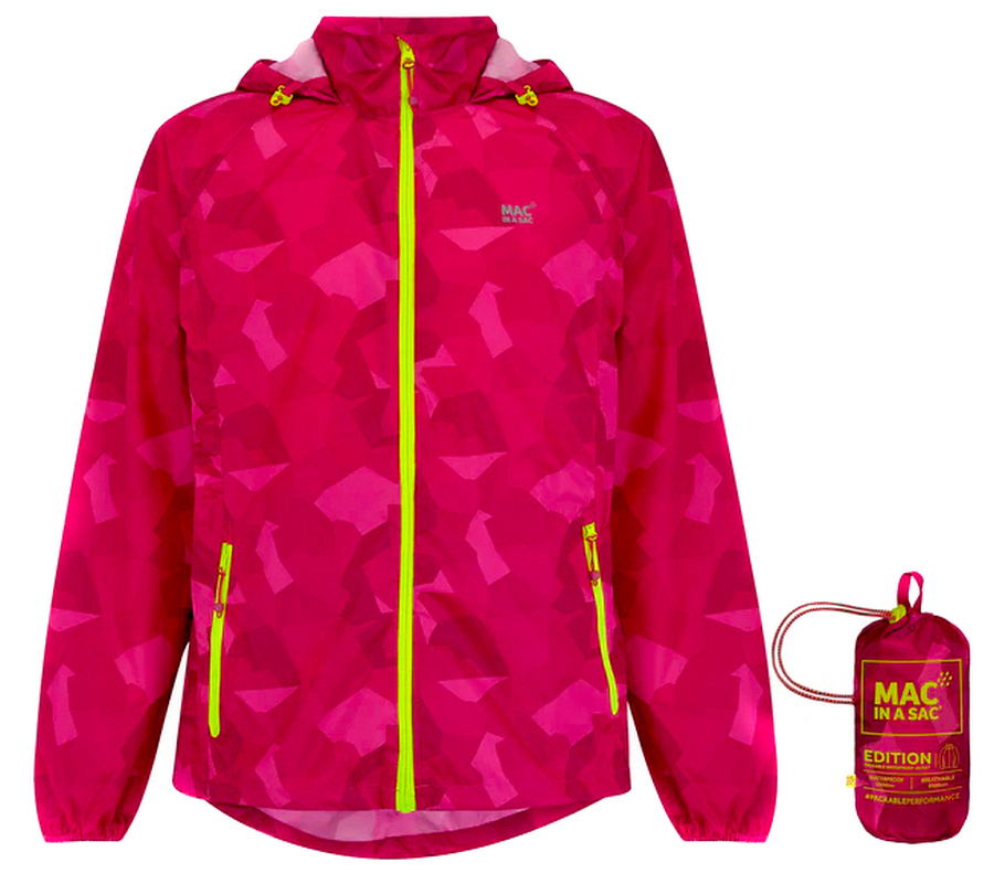 НЕПРОМОКАЕМАЯ КУРТКА MAC IN A SAC ORIGIN UNISEX PINK CAMO