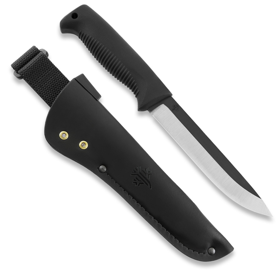 PELTONEN M95 KNIFE LEATHER SHEATH BLACK
