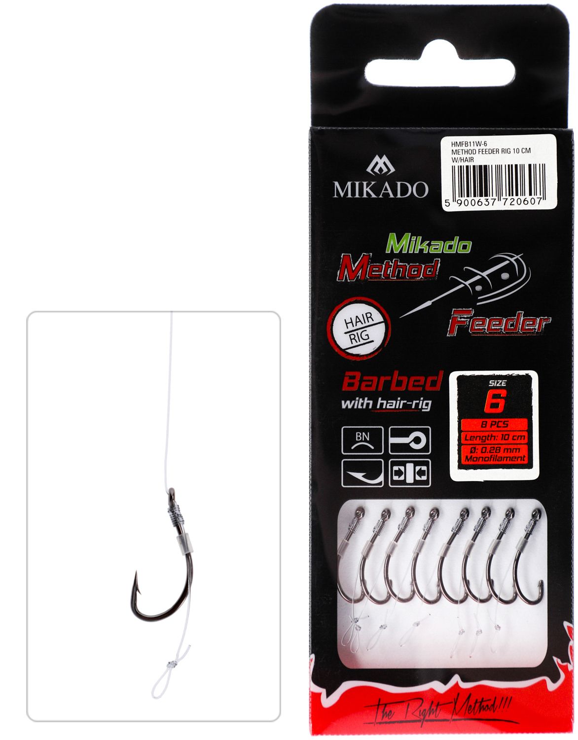 ĀĶI AR PAVADIŅĀM MIKADO METHOD FEEDER 8 GAB.