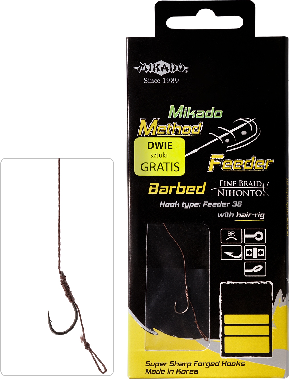 ĀĶI AR PAVADIŅĀM MIKADO METHOD FEEDER 8 GAB.