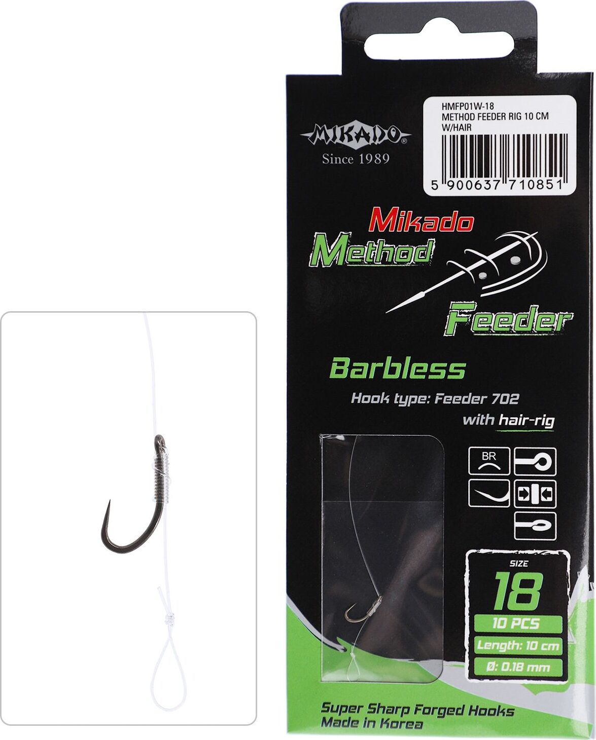 ĀĶIS AR PAVADIŅU MIKADO METHOD FEEDER 8 GAB.
