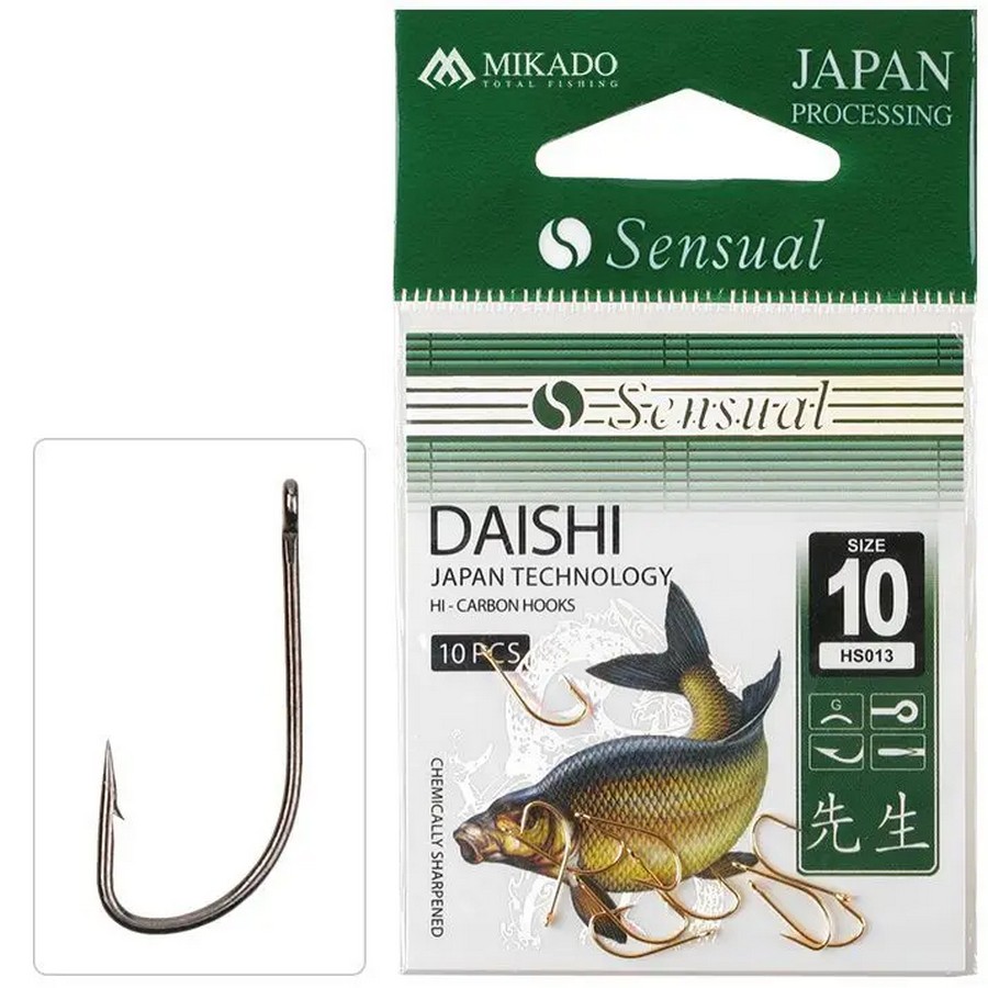 MIKADO SENSUAL DAISHI HOOK BN 10 PCS