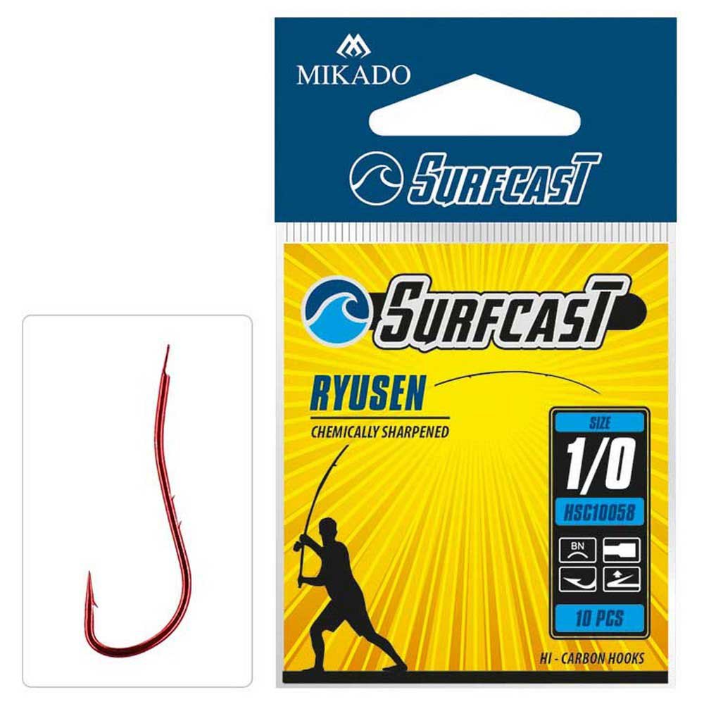 ĀĶI MICADO SURFCAST RYUSEN RED 10 PCS