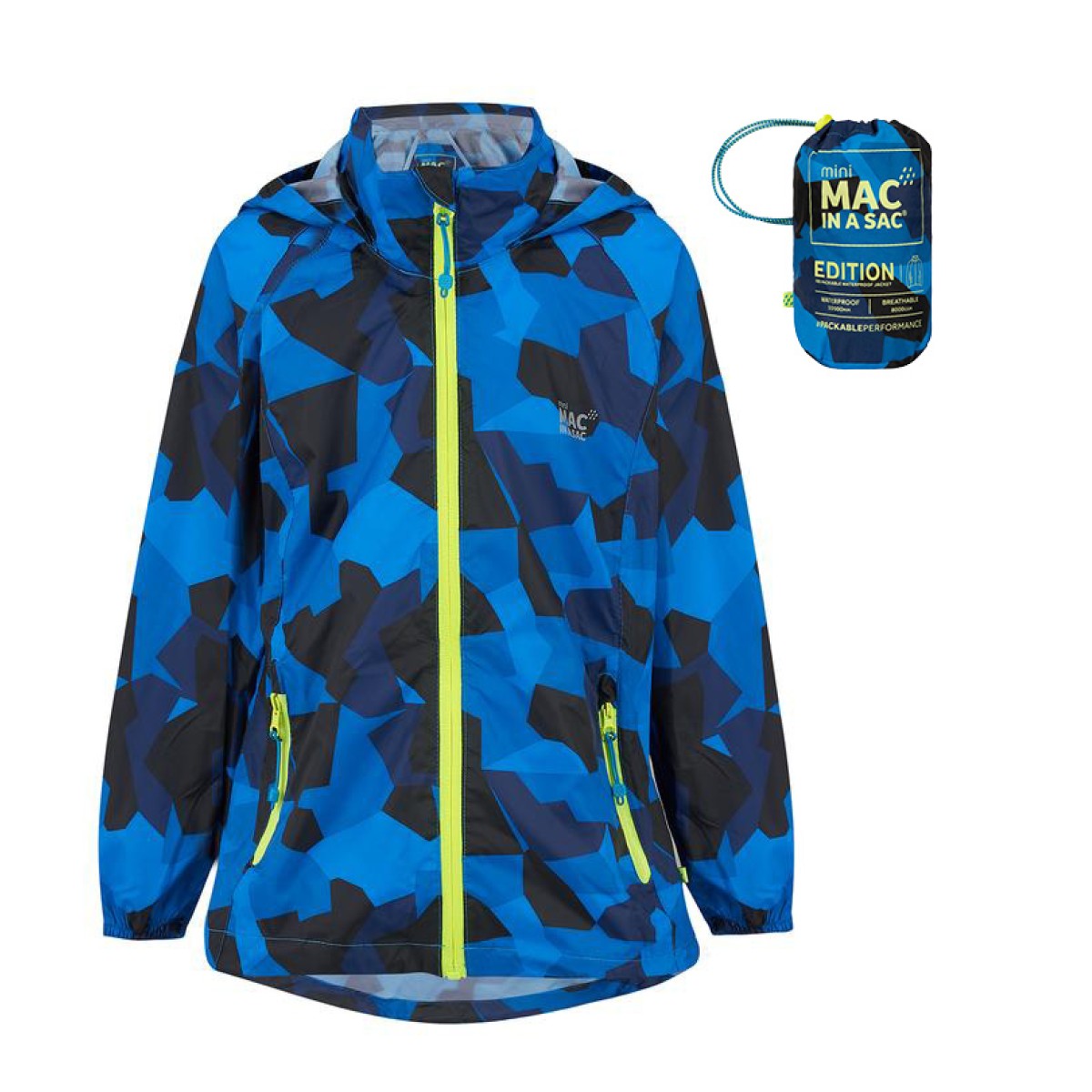 ДЕТСКАЯ КУРТКА MAC IN A SAC MINI BLUE CAMO