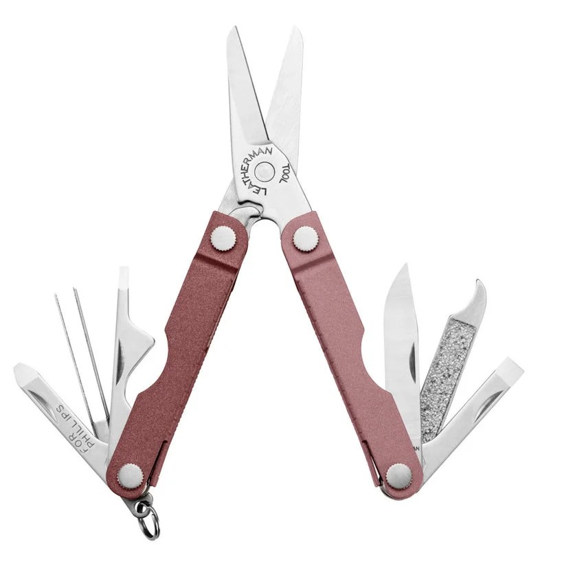 LEATHERMAN MICRA MULTITOOL HEATHERED BLUSH